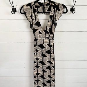 Ark & Co. floor length print maxi dress